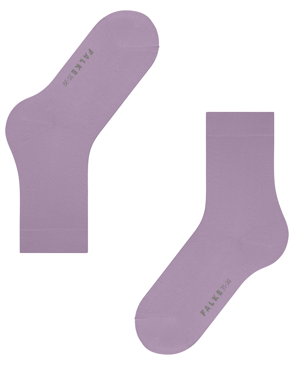 Meias Básicas de Algodão Lilás-4