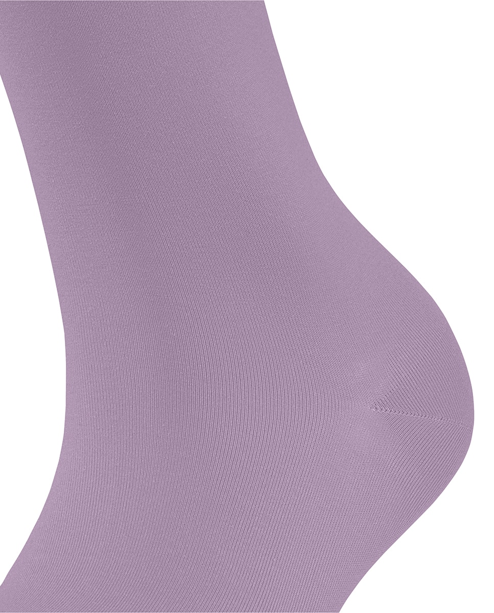 Meias Básicas de Algodão Lilás-5