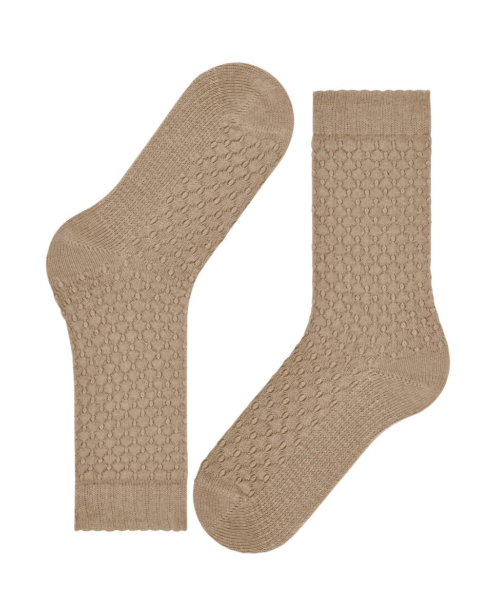 Imagen 4 de Calcetines lisos de mujer - Burlington - Beige Beige