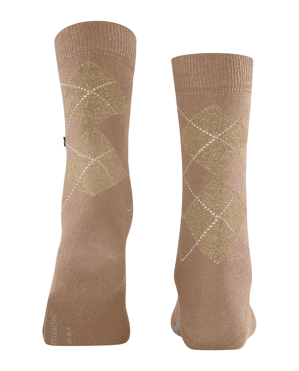 Imagen 2 de Calcetines con rombos de Mujer - Burlington - Camel Camel