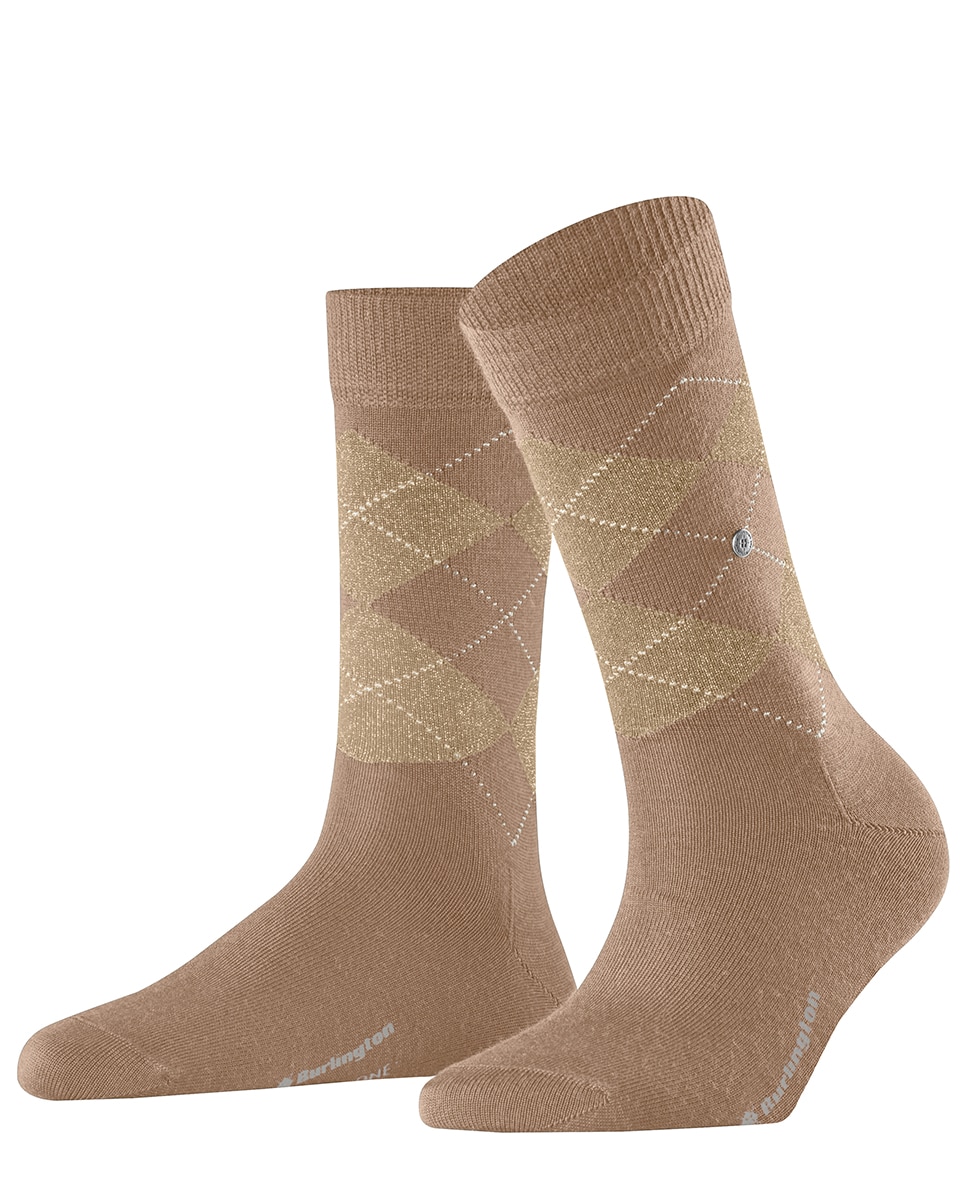 Imagen 3 de Calcetines con rombos de Mujer - Burlington - Camel Camel