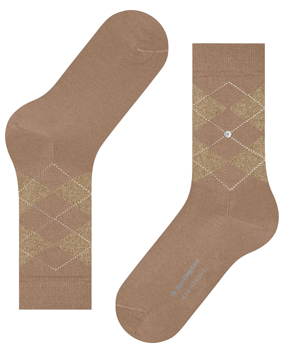 Imagen 4 de Calcetines con rombos de Mujer - Burlington - Camel Camel