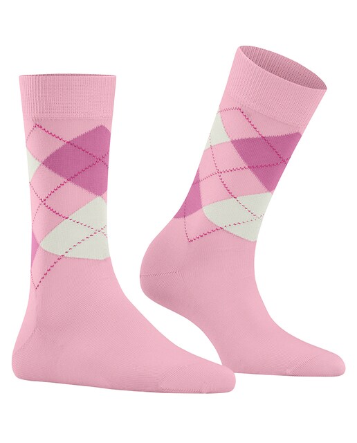 Imagem 0 de Meias com Losangos Bicolor