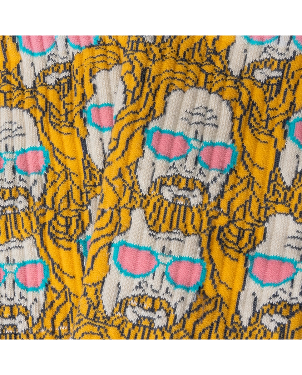 Meias Big Lebowski Athletic Natural-2