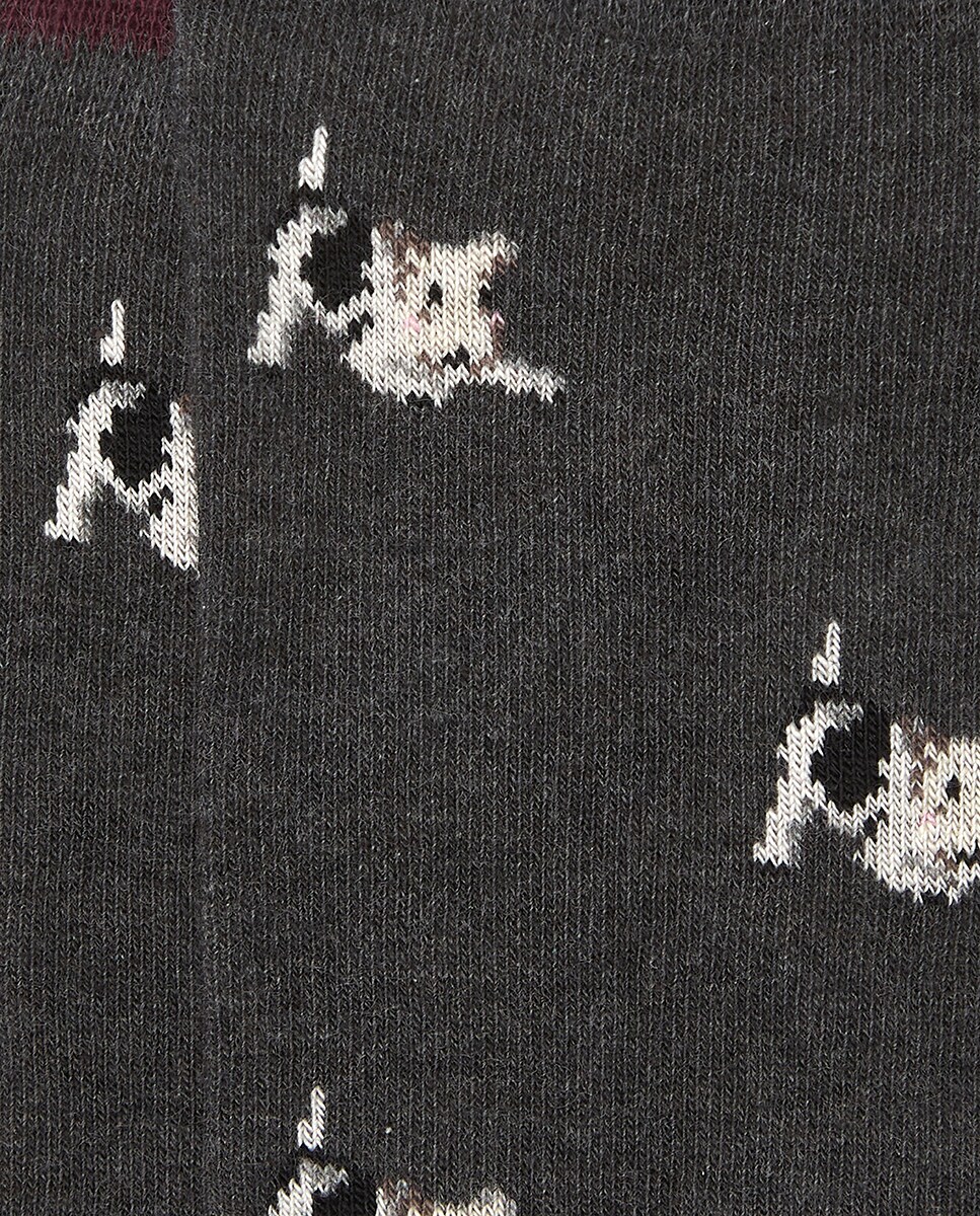 Meias Regular Azul-índigo-2