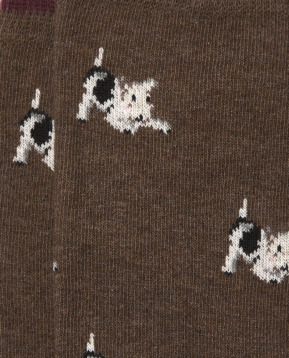 Meias Regular Castanhos-2