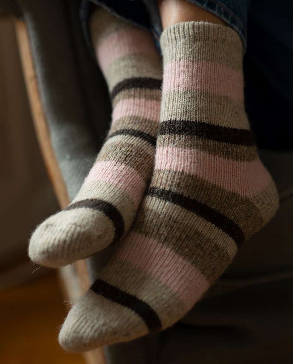 Multipack de Meias Regular com Fantasia Bege-2