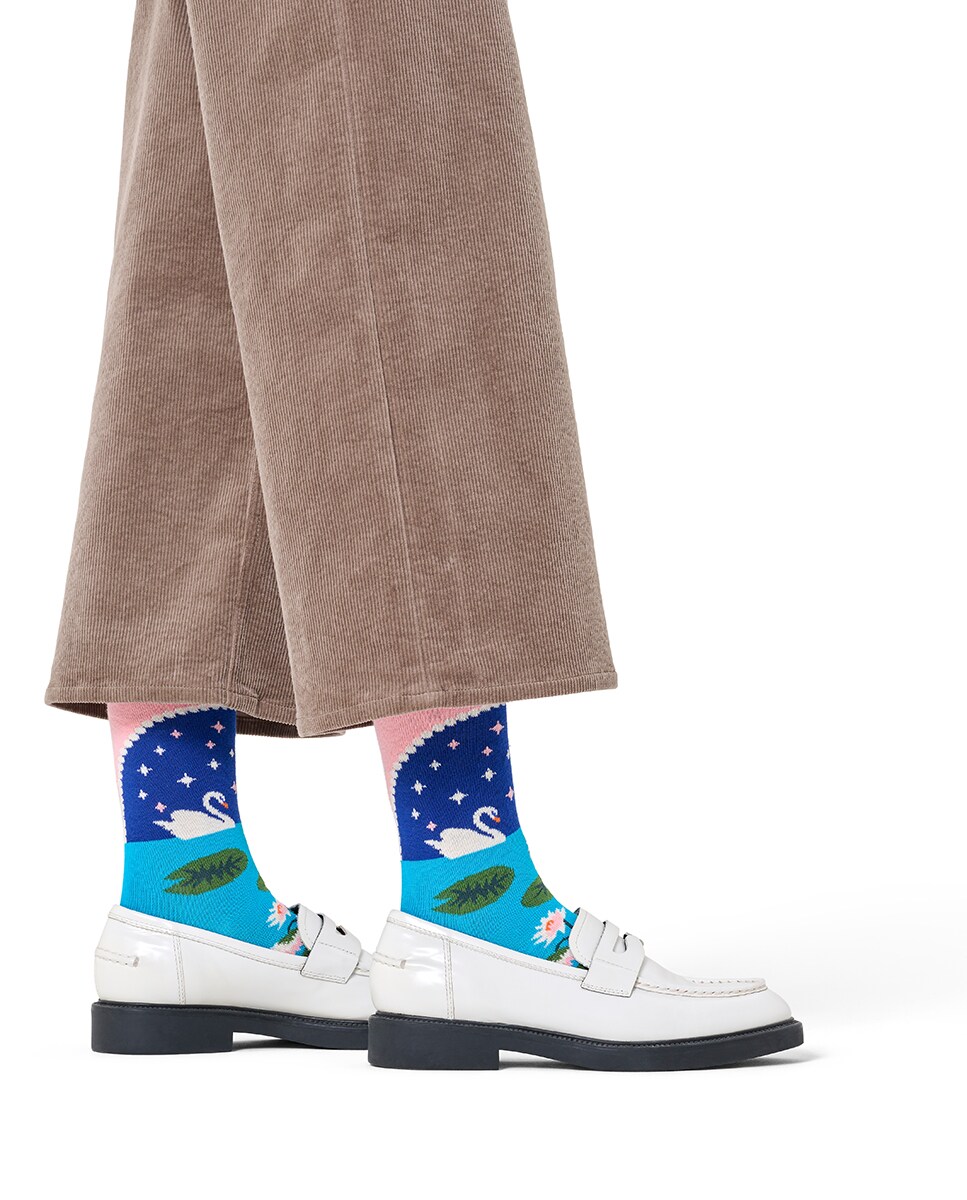 Meias Lago dos Cisnes Rosa-2