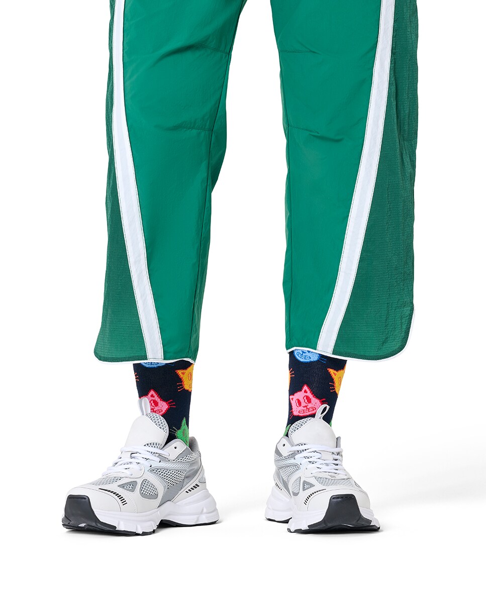 Meias Gatos Azul-marinho-2