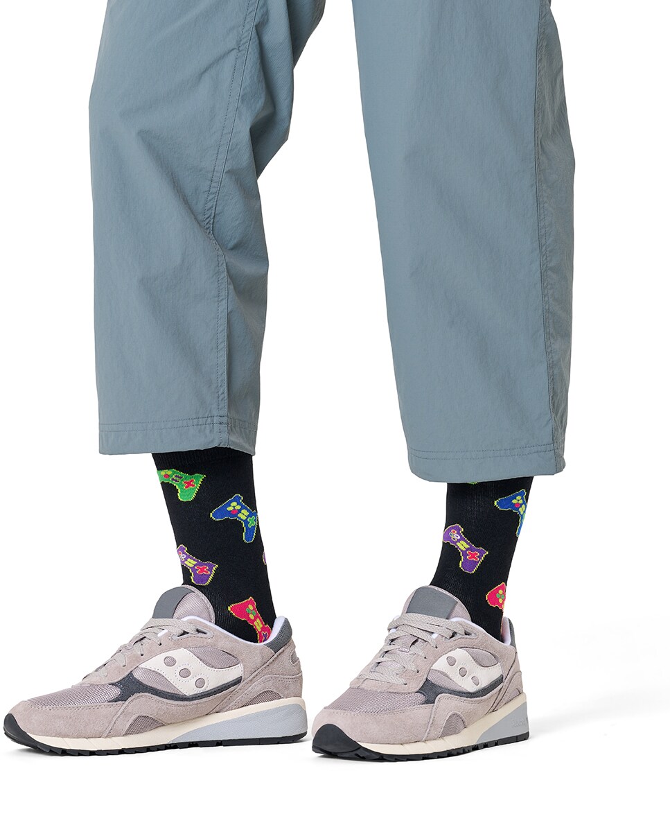 Meias Comando de Consola - Preto Preto-2