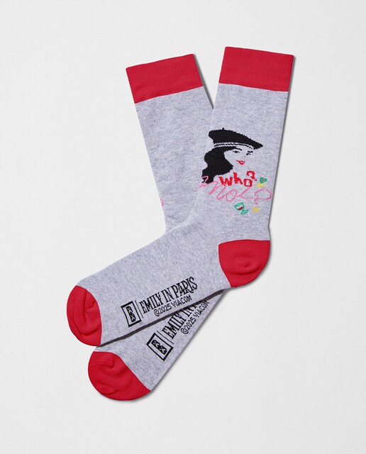 Imagem 0 de Meias com Fantasia de Emily in Paris