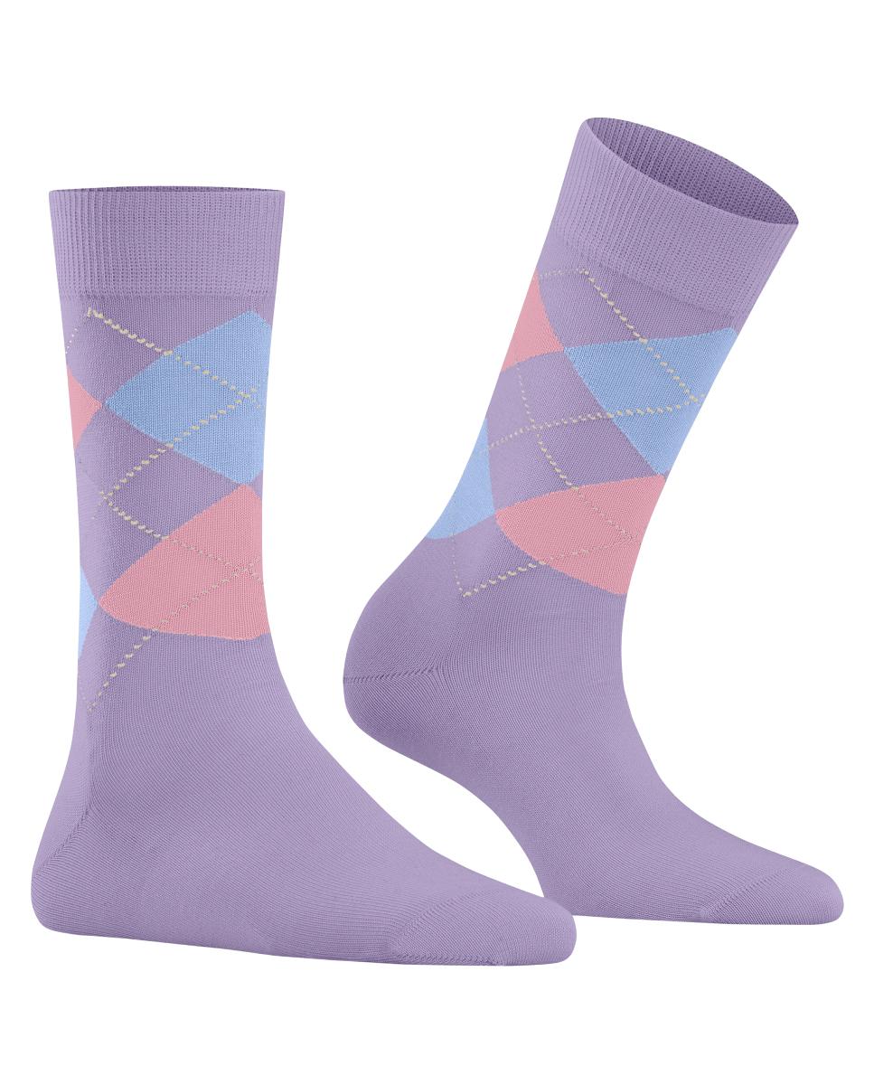 Imagem 0 de Meias com Losangos Bicolor