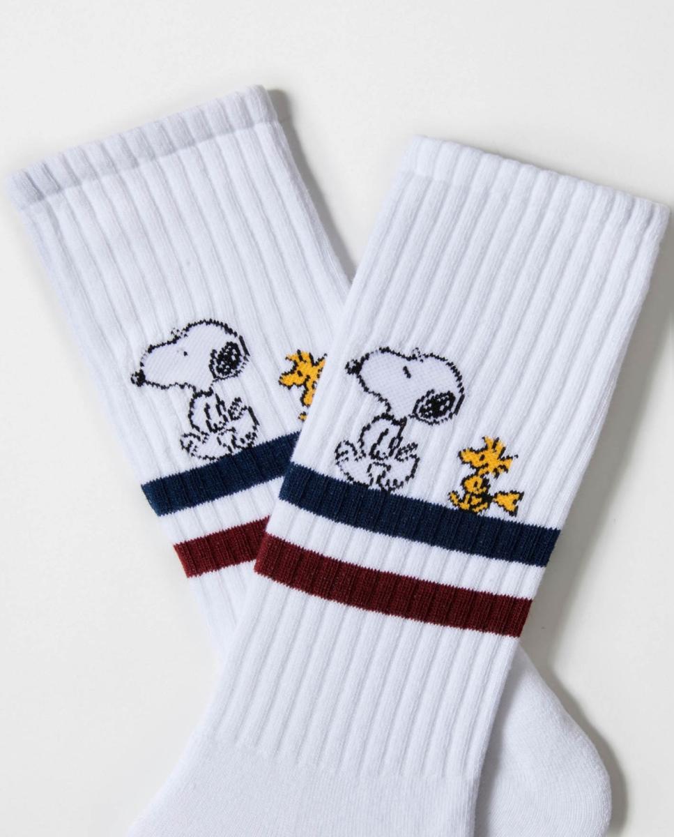 Meias com Fantasia Snoopy Branco-2