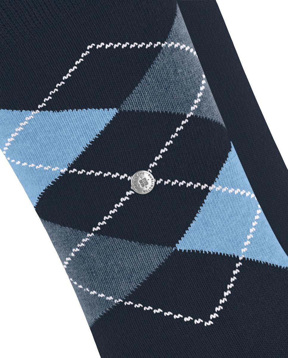 Imagen 5 de Calcetín de mujer Burlington estampado - Azul marino Azul marino