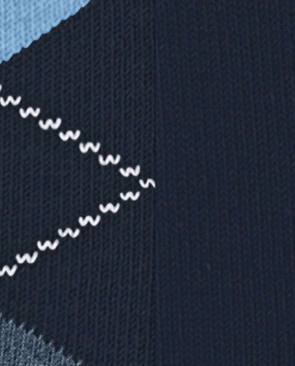 Imagen 6 de Calcetín de mujer Burlington estampado - Azul marino Azul marino