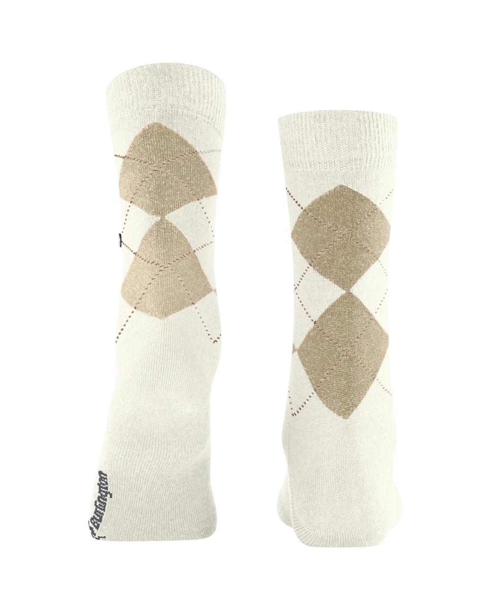 Imagen 2 de Calcetines con rombos de Mujer - Burlington - Crudo Crudo