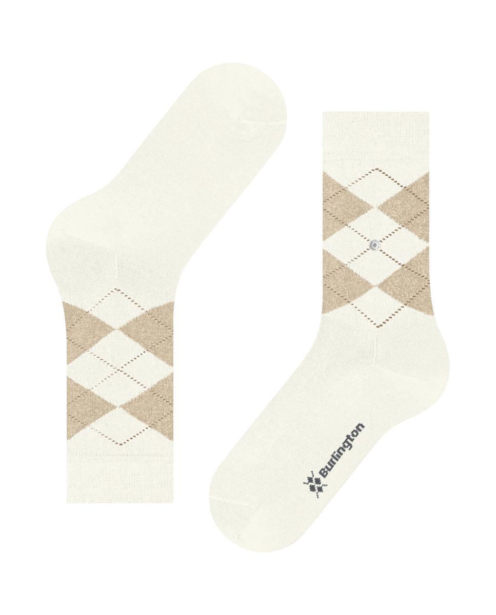 Imagen 4 de Calcetines con rombos de Mujer - Burlington - Crudo Crudo