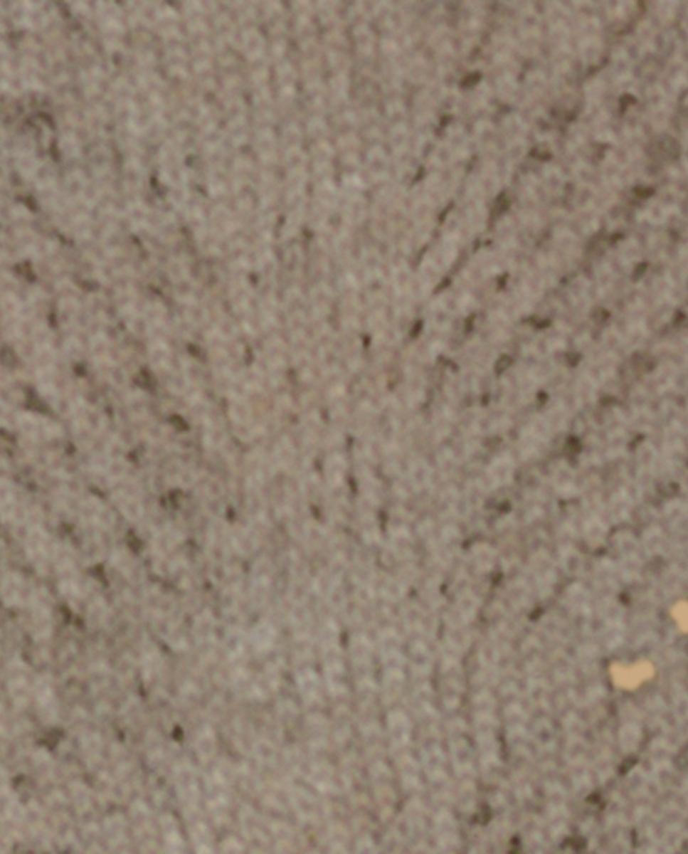 Meias Rendilhadas de Lã Merino Camel-6
