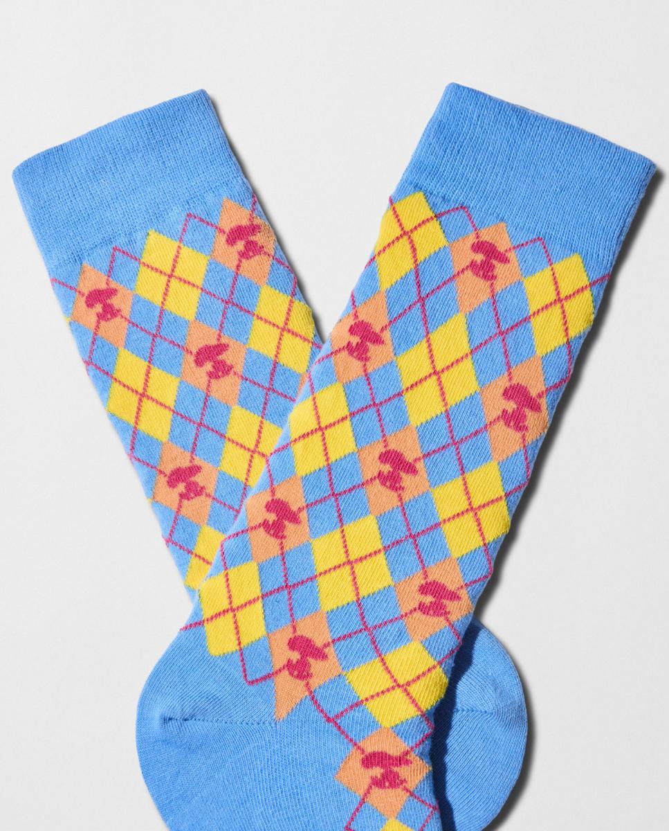 Calcetines de mujer de fantasía de Snoopy - Besocks - Azul Azul-2