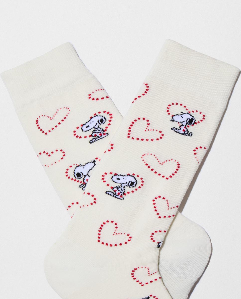 Meias com Fantasia Snoopy Branco-gelo-2