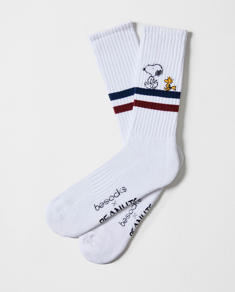 Estojo de 3 Pares de Meias com Fantasia do Snoopy Multicolor-2
