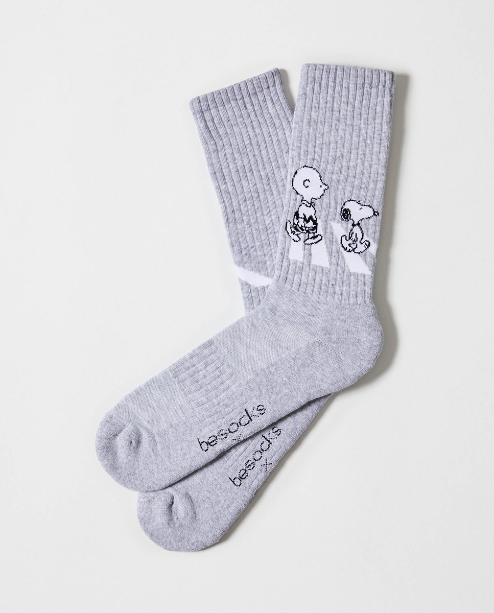 Estojo de 3 Pares de Meias com Fantasia do Snoopy Multicolor-4