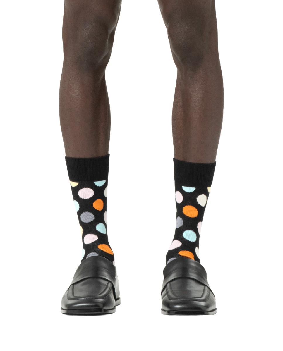 Calcetín de mujer Big Dot - Happy Socks - Negro Negro-2