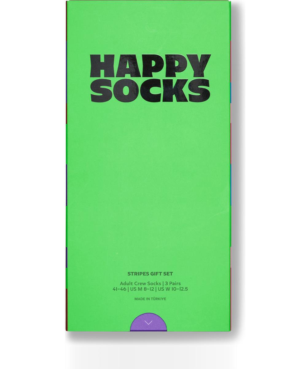 Gift Set Calcetín de mujer 3-Pack Graphic Mix s - Happy Socks - Rosa Rosa-6