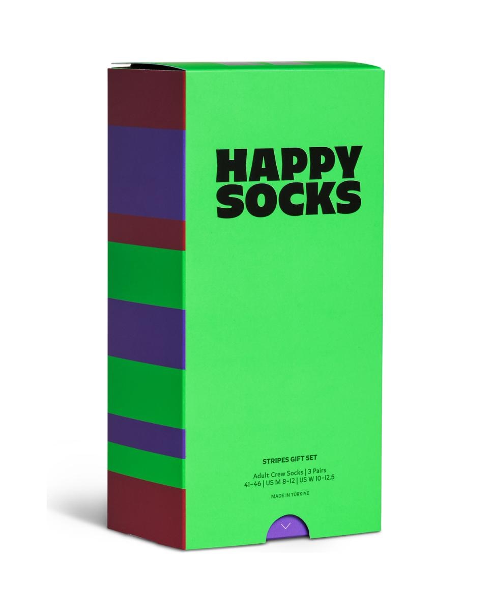 Gift Set Calcetín de mujer 3-Pack Graphic Mix s - Happy Socks - Rosa Rosa-8