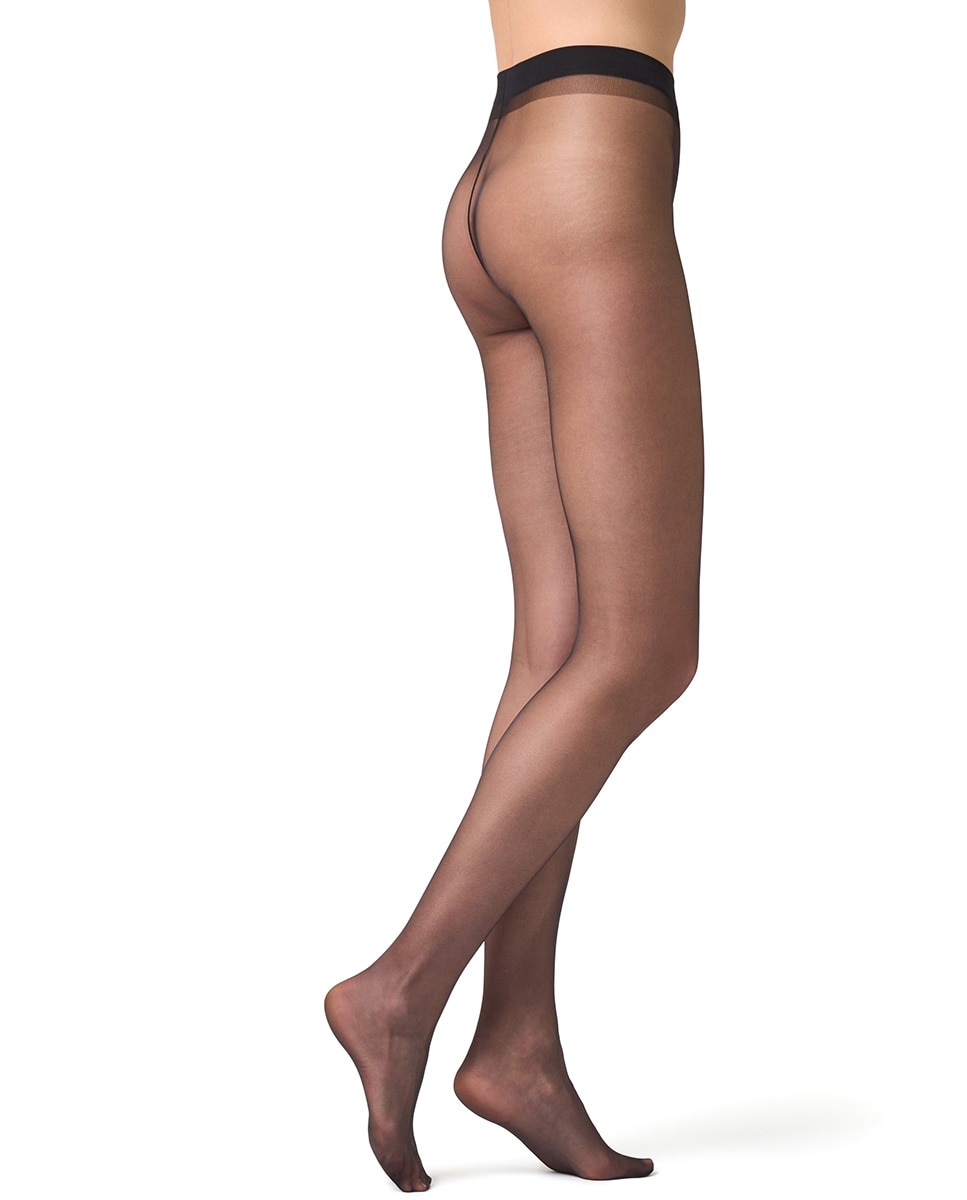 Panty transparente de 20 deniers de mujer Filodoro - Negro Negro-3