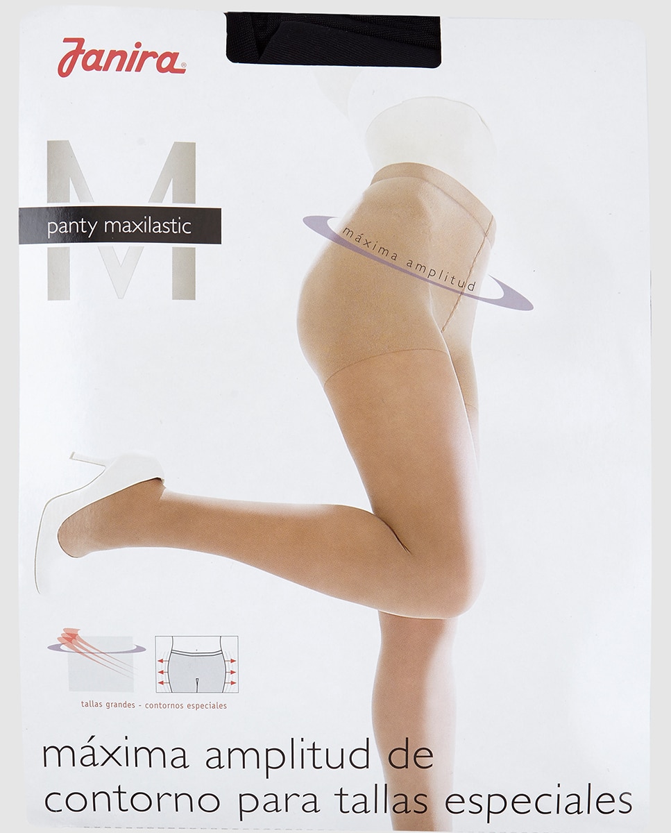 Collants de 17 deniers de mulher Janira adaptáveis Preto-1