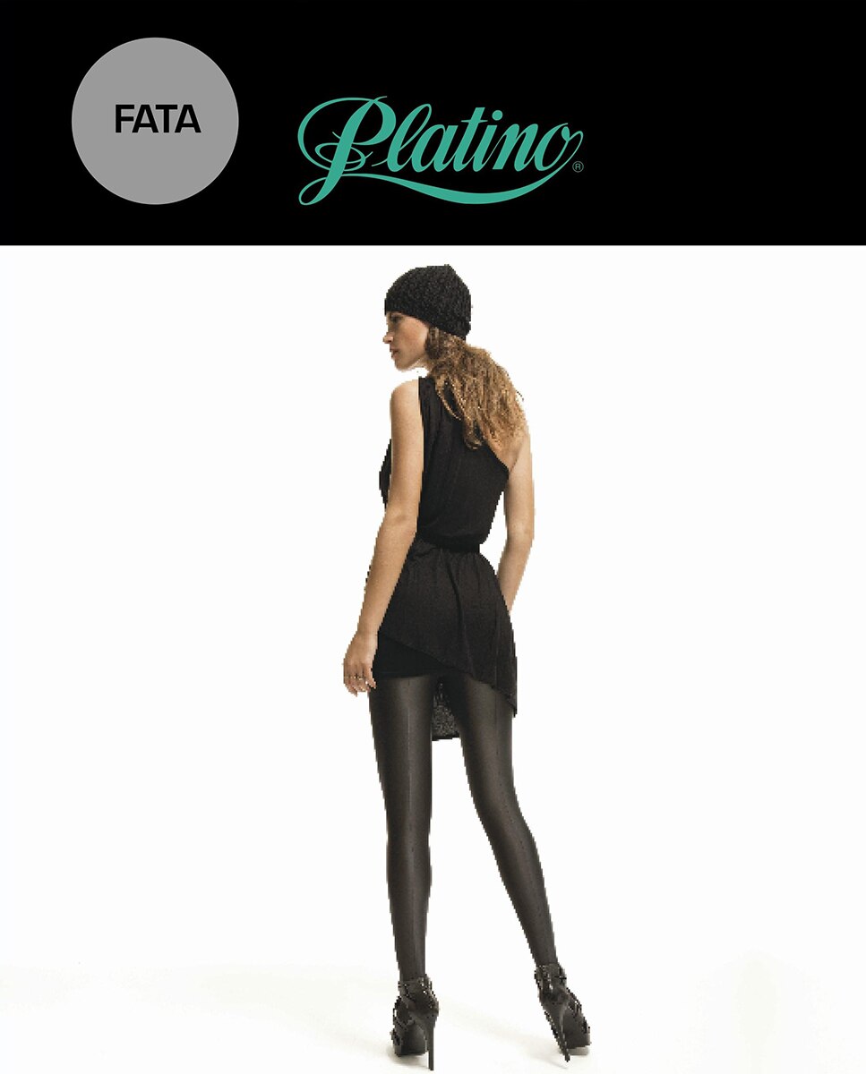 Imagem 0 de Collants Fata opacos e brilhantes de mulher Platino