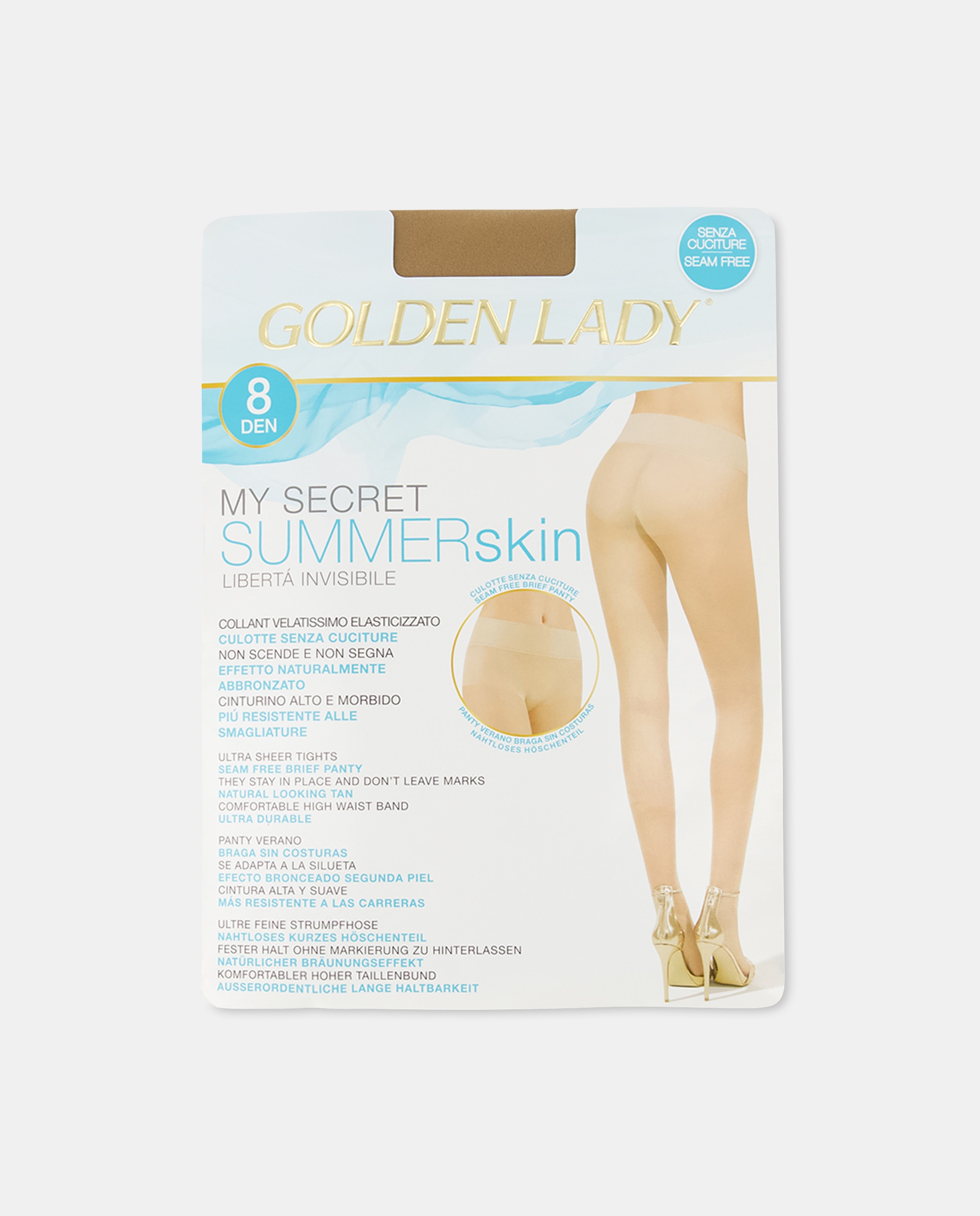 Pantys básicos naturales - Golden Lady - Nude Nude-2