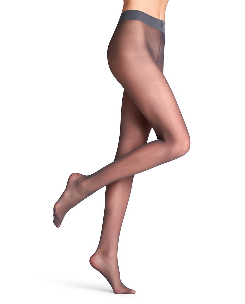 Collants de 20 deniers de mulher Falke transparentes mate Cinzento-3