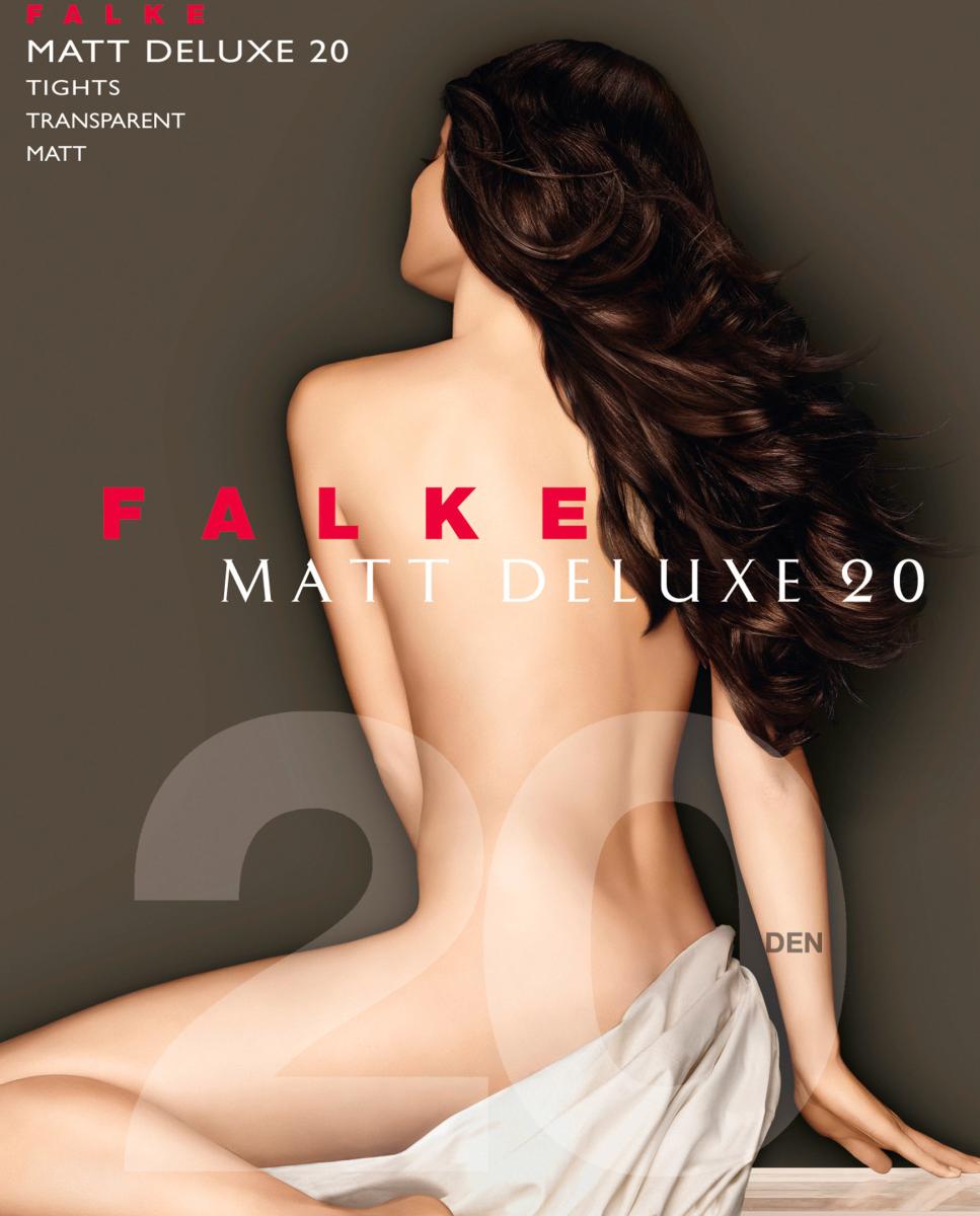 Collants de 20 deniers de mulher Falke transparentes mate Cinzento-2