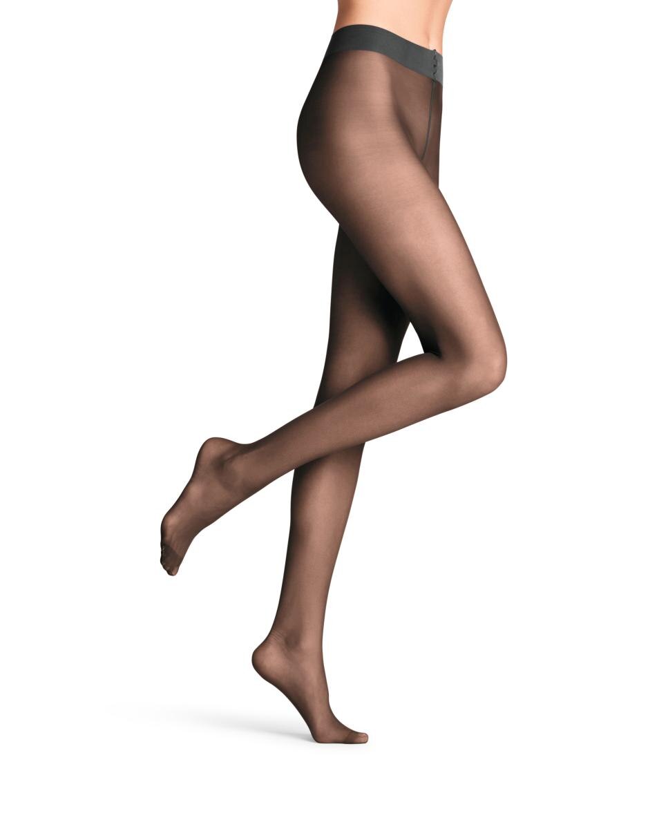 Collants de 20 deniers de mulher Falke transparentes mate Cinzento-4