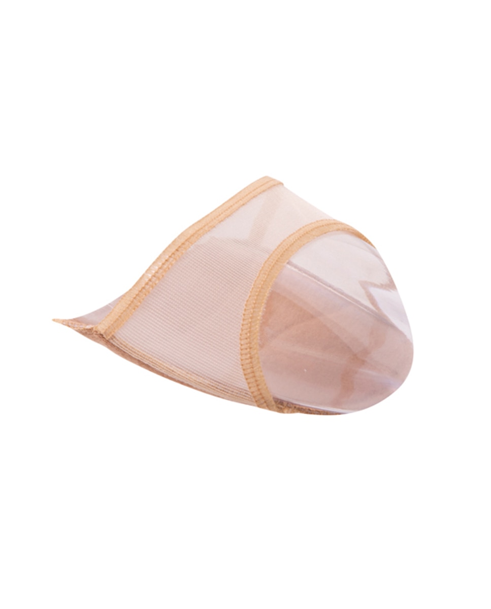 Pezinhos antideslizantes com almofada Bege-1