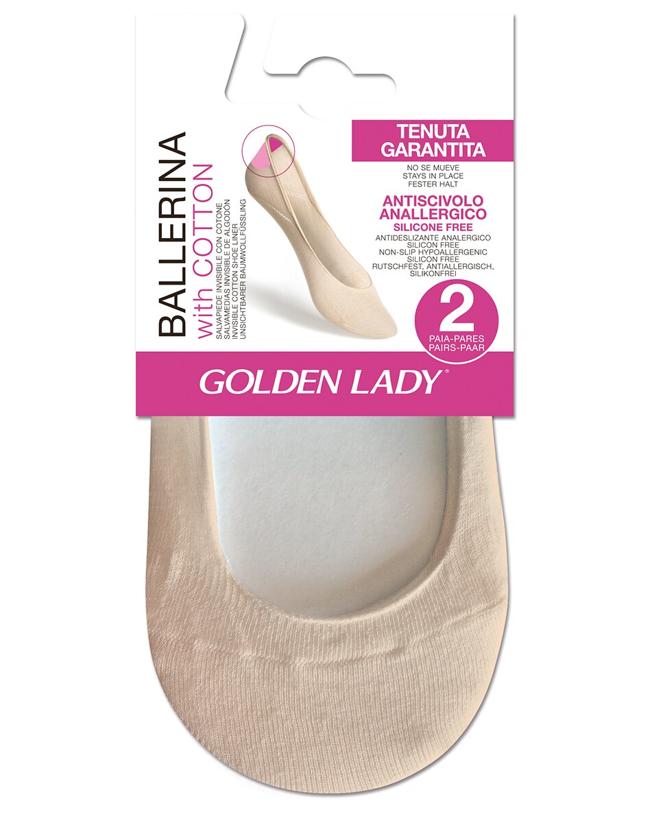Pinki nylon - Golden Lady - lycra - Nude Nude-2