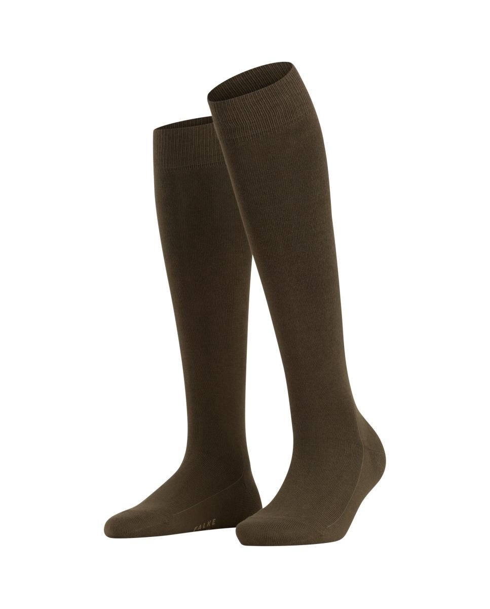 Calcetín de mujer alto básico - Falke - Verde militar Verde militar-3