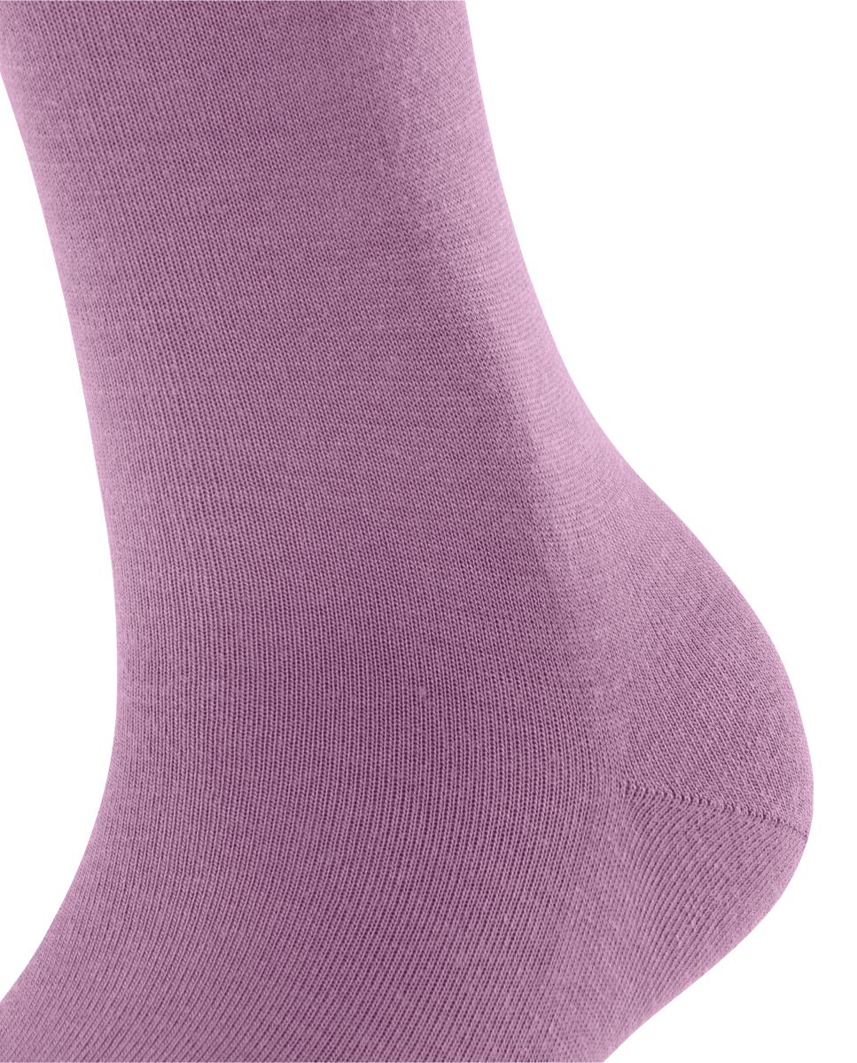 Calcetín alto y largo de mujer Falke de lana y algodón - Rosa Rosa-5