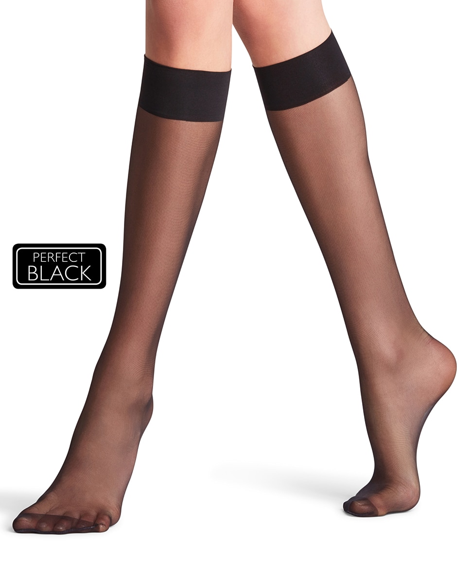 Minimedia Falke de 15 deniers transparente - Negro Negro-1