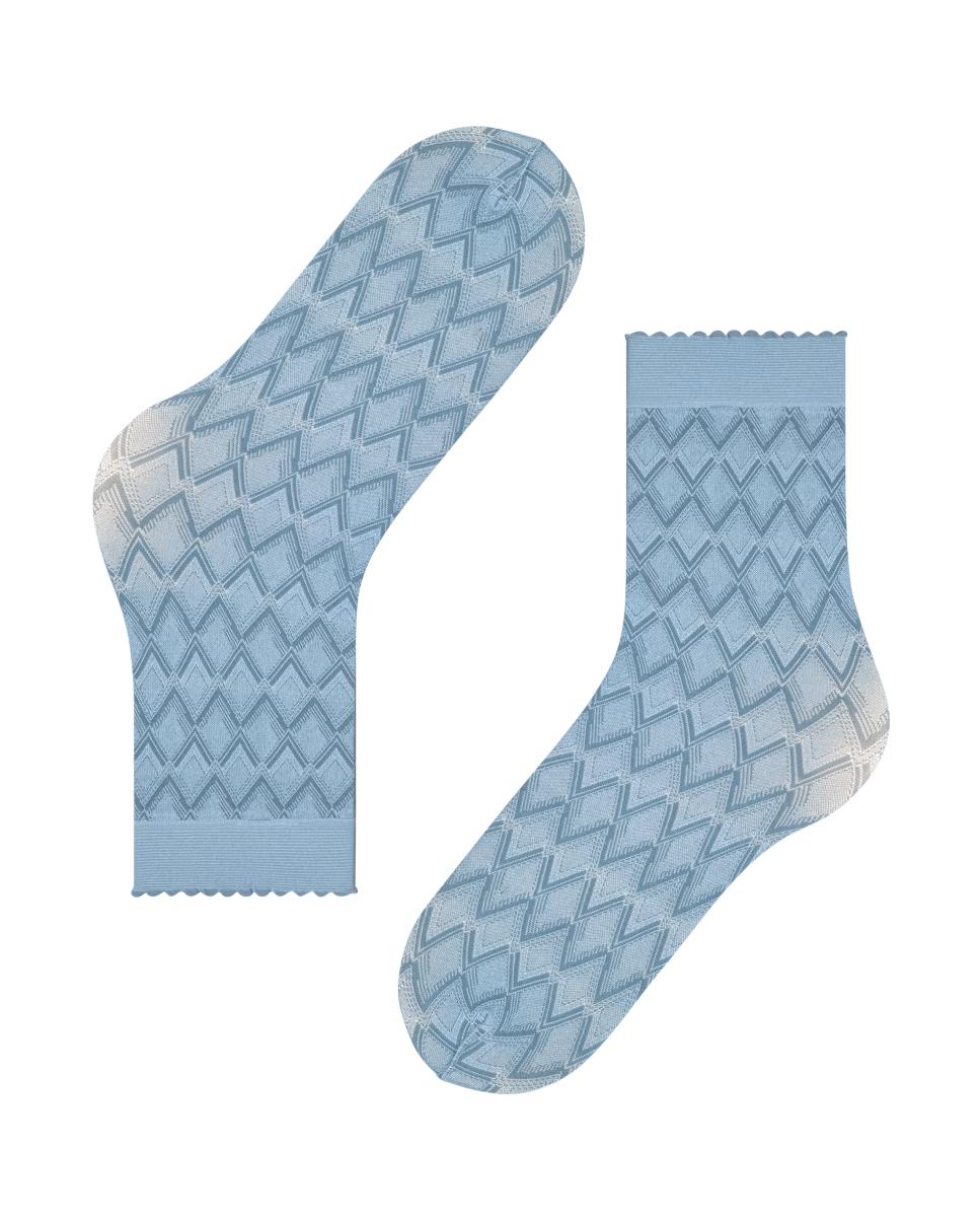 Meias Estampadas Azul-claro-5