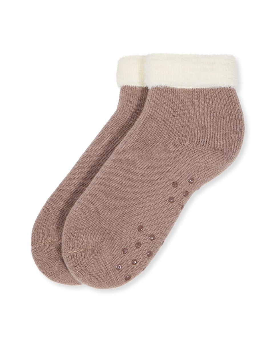 Multipack de Meias Altas com Fantasia Castanho-1