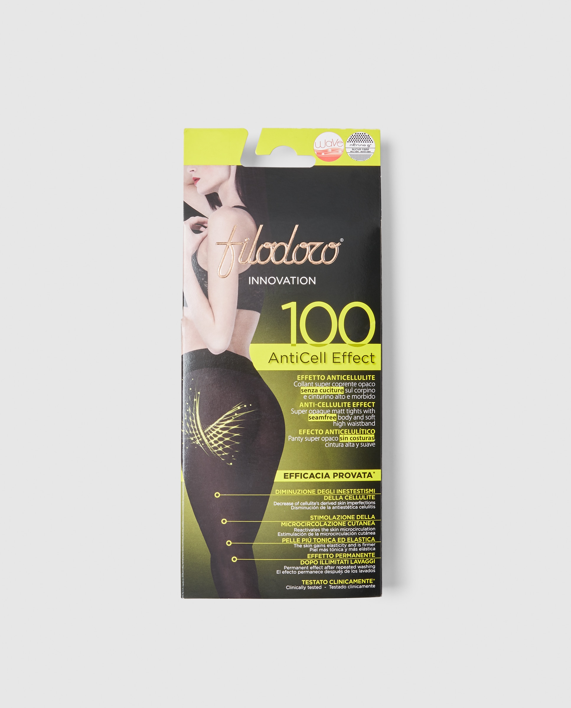 Collants 100 Deniers super opacos Preto-2