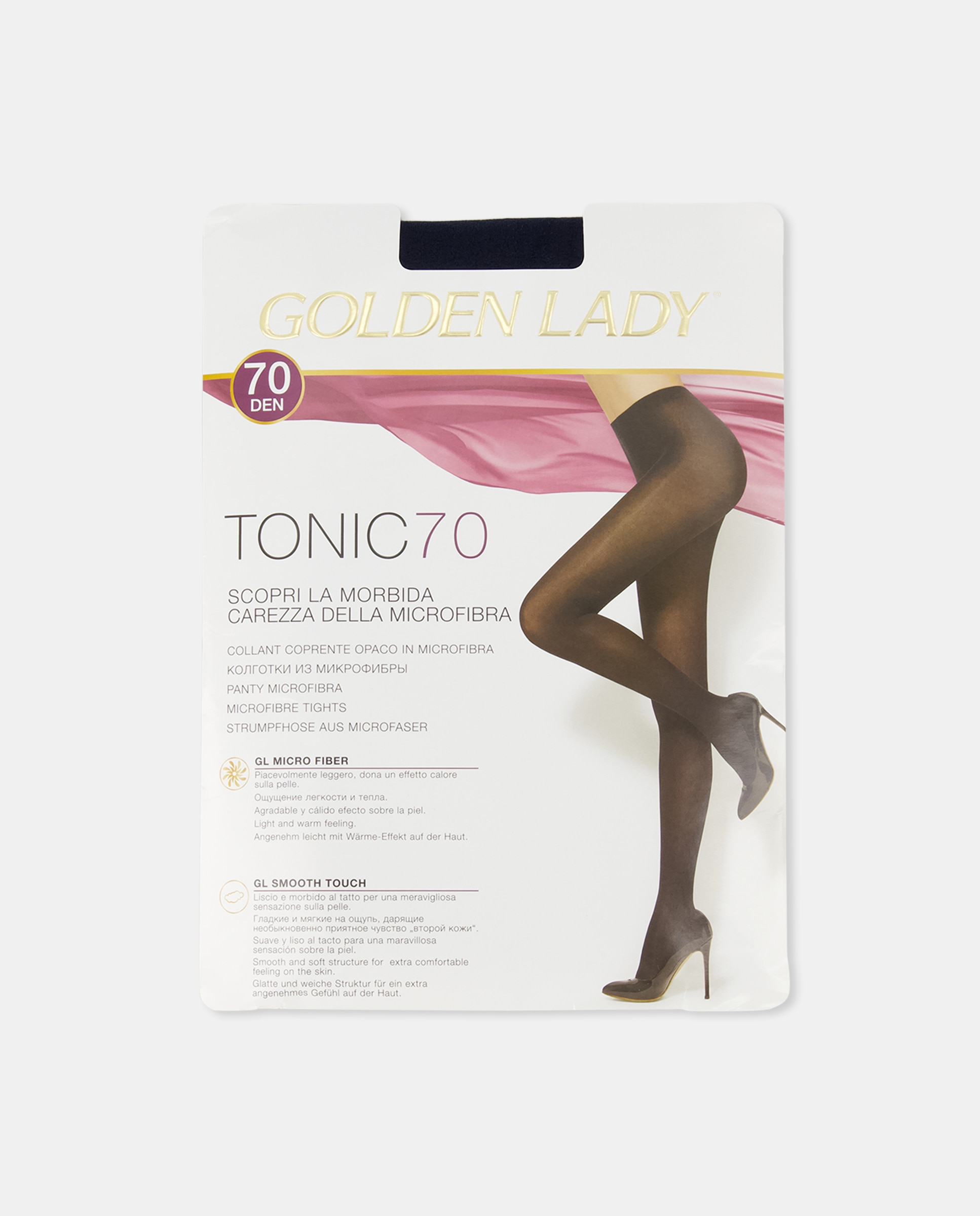 Panty opaco - Golden Lady - Azul Azul-2