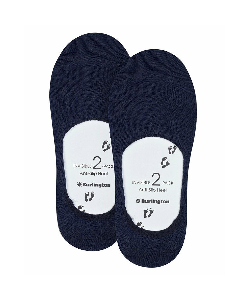 Pinkies de mujer básico con silicona - Burlington - Azul marino Azul marino-1