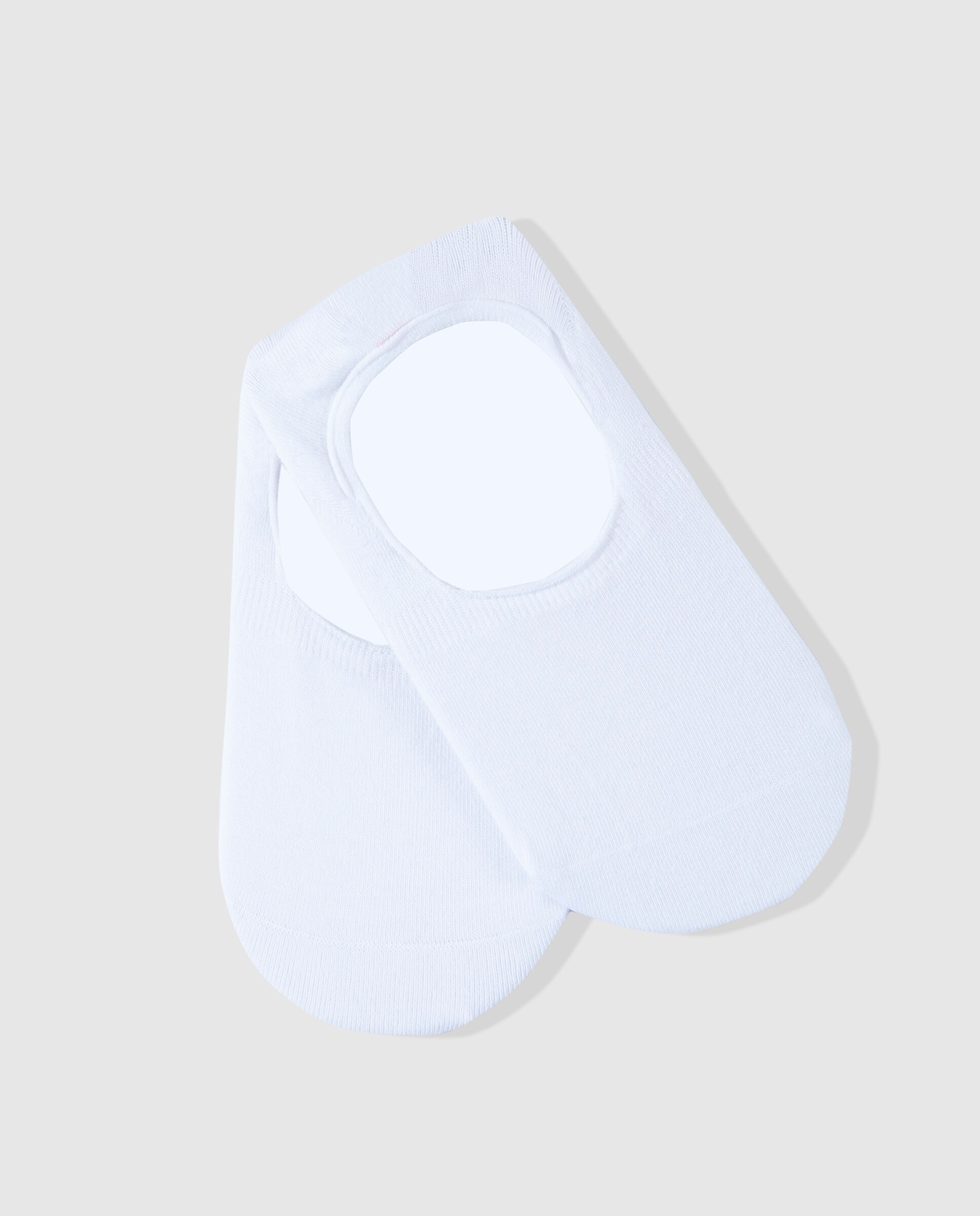 Pack de 3 pares de pinkies de mujer Filodoro en algodón - Blanco Blanco-2