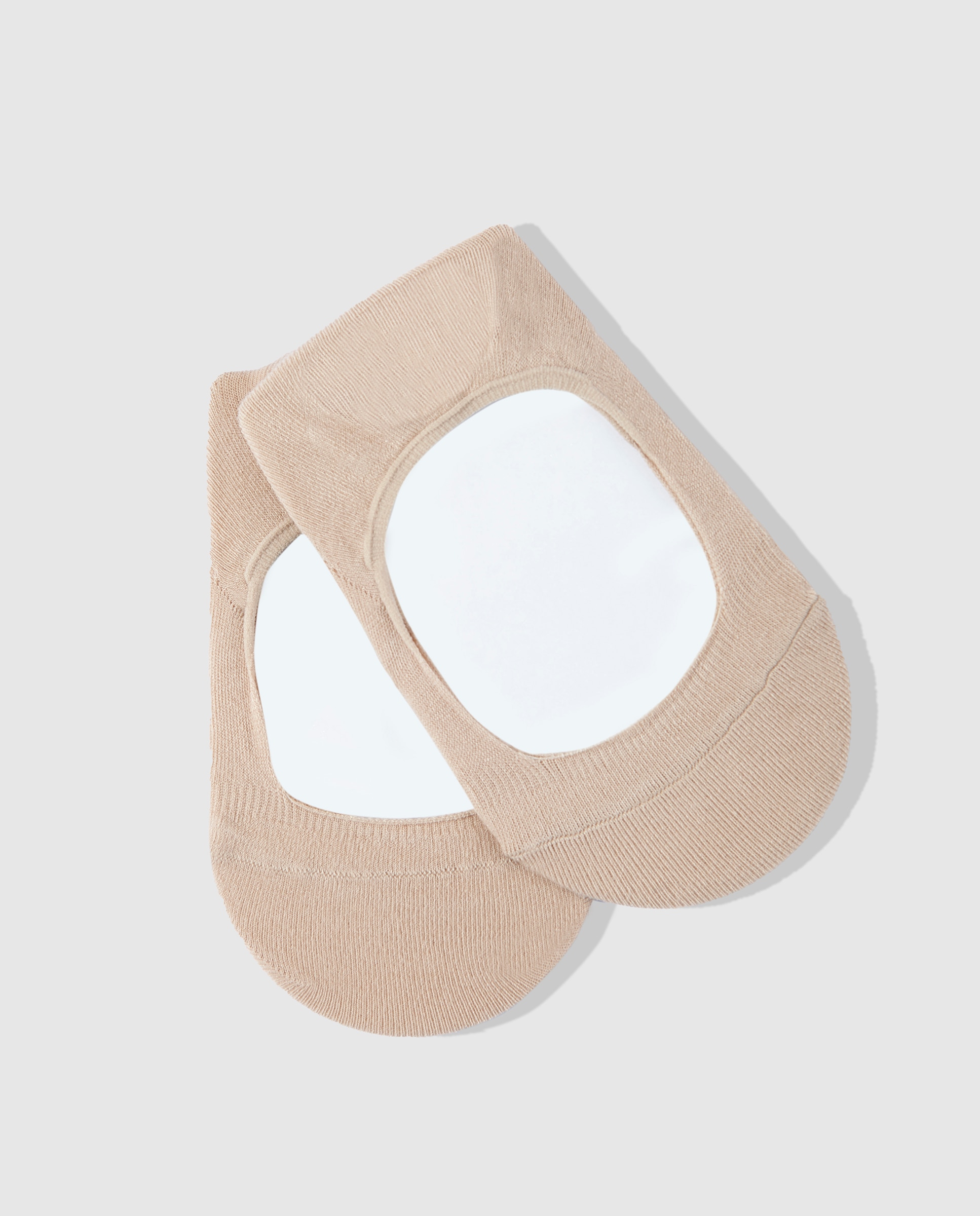 Pack de 3 pares de pezinhos de mulher Filodoro em algodão Natural-1