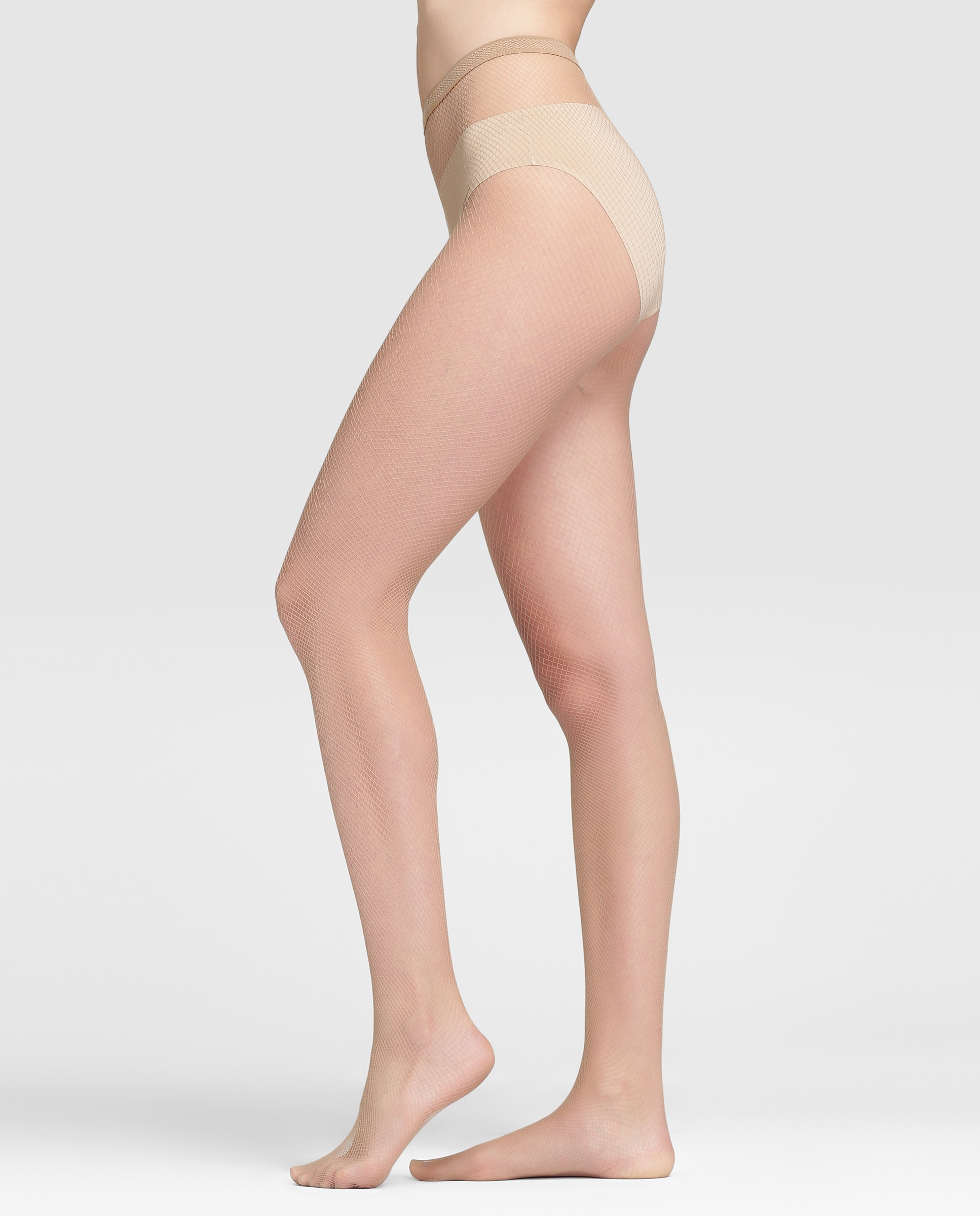 Panty de rejilla pequeña de mujer Filodoro - Arena Arena-1