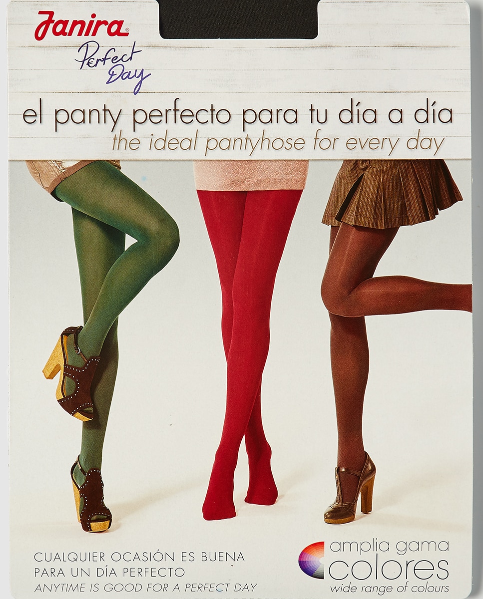 Collants Janira mate com malha Verde-1